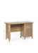 Nora Desk – Oak & Rattan - Effect with Drawer & Cupboard - Luminex FurnitureDeskSYD011
