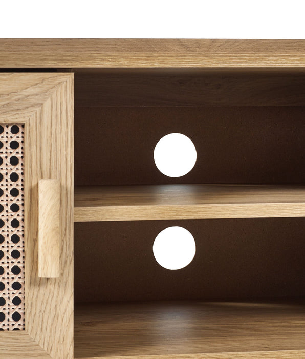 Nora Media Unit - Natural Oak - Luminex FurnitureTV UnitSYD007