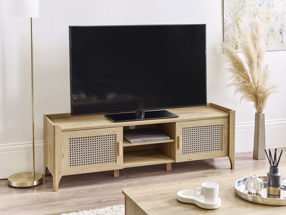 Nora Media Unit - Natural Oak - Luminex FurnitureTV UnitSYD007