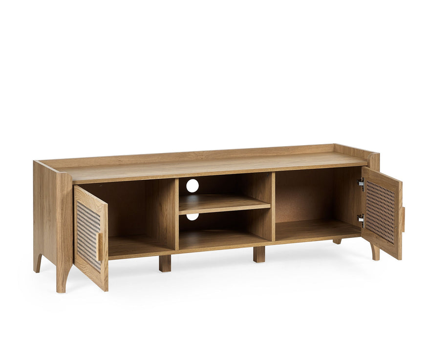 Nora Media Unit - Natural Oak - Luminex FurnitureTV UnitSYD007