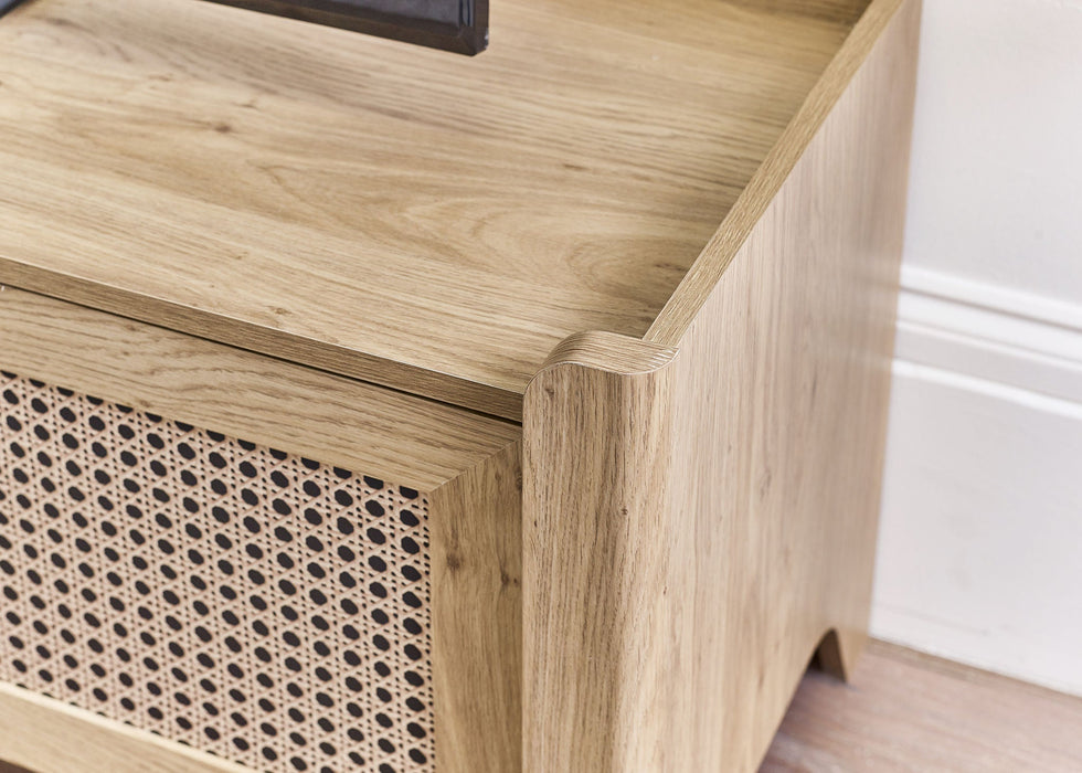 Nora Media Unit - Natural Oak - Luminex FurnitureTV UnitSYD007