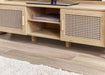 Nora Media Unit - Natural Oak - Luminex FurnitureTV UnitSYD007