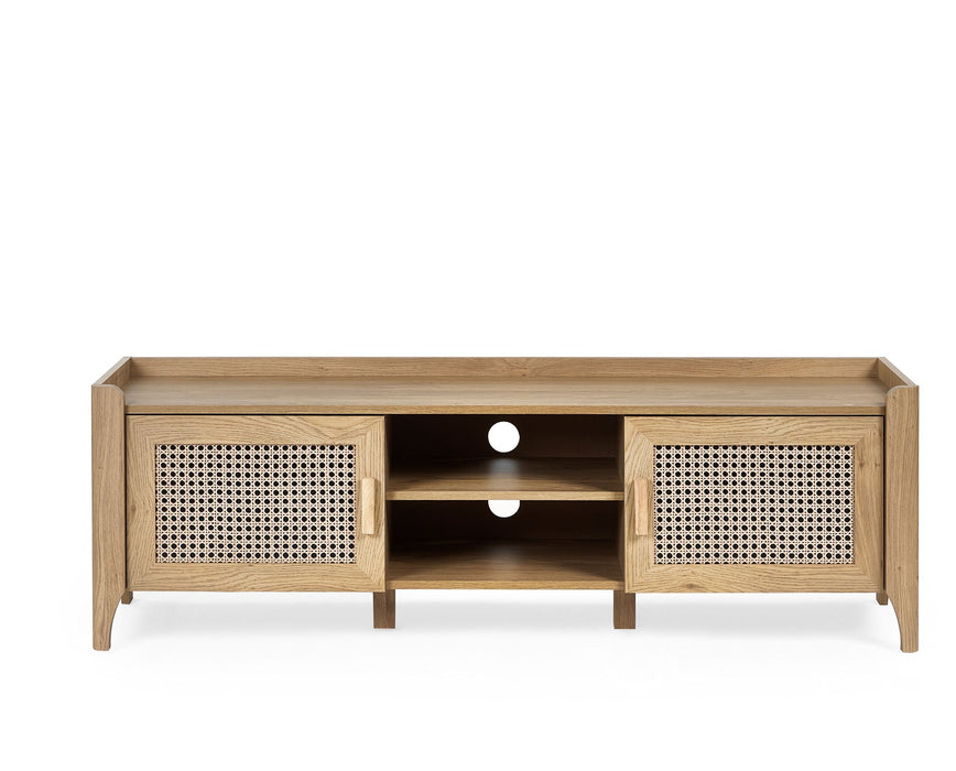 Nora Media Unit - Natural Oak - Luminex FurnitureTV UnitSYD007