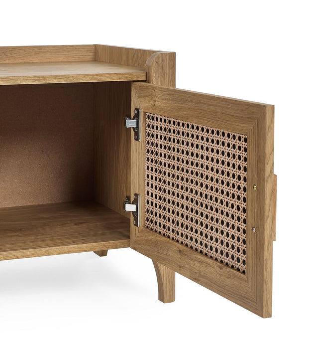 Nora Media Unit - Natural Oak - Luminex FurnitureTV UnitSYD007