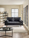 Nova 3 Seater Faux Leather Sofa With Bolsters - Brown or Black - Luminex FurnitureSofasHEN302