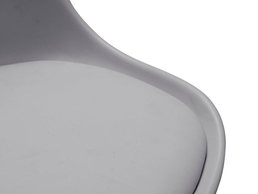 Novara Grey Office Chair – Adjustable with Black Base - Luminex FurnitureOffice ChairERI003