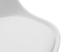 Novara White Office Chair – Adjustable PU Seat & Chrome Base - Luminex FurnitureOffice ChairERI001