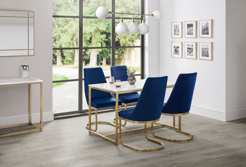Nuvor Cantilever Dining Chairs – Set of 2 - Luminex FurnitureChairsVIT004