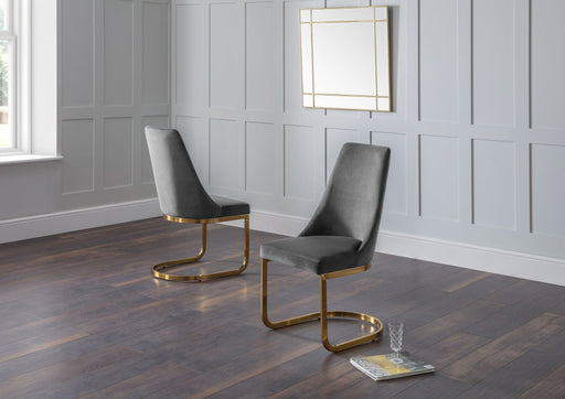 Nuvor Cantilever Dining Chairs – Set of 2 - Luminex FurnitureChairsVIT004