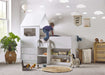 Oakham Mid Sleeper House Bed – All White - Luminex FurnitureMid SleepersORP001