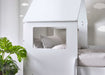 Oakham Mid Sleeper House Bed – All White - Luminex FurnitureMid SleepersORP001