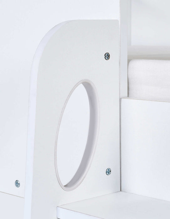 Oakham Mid Sleeper House Bed – All White - Luminex FurnitureMid SleepersORP001
