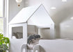Oakham Mid Sleeper House Bed – All White - Luminex FurnitureMid SleepersORP001