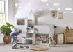Oakham Mid Sleeper House Bed – All White - Luminex FurnitureMid SleepersORP001