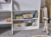 Oakham Mid Sleeper House Bed – All White - Luminex FurnitureMid SleepersORP001