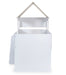 Oakham Mid Sleeper House Bed – Pale Wood & White - Luminex FurnitureMid SleepersORP002