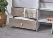 Oakham Mid Sleeper House Bed – Pale Wood & White - Luminex FurnitureMid SleepersORP002