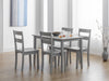 Odette Rectangular Dining Table – Grey - Luminex FurnitureDining TableKOB001