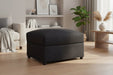 Olympia Charcoal Footstool with Storage – Faux Suede - Luminex FurnitureFootstooloakland_charcoal_footstool