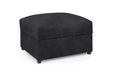 Olympia Charcoal Footstool with Storage – Faux Suede - Luminex FurnitureFootstooloakland_charcoal_footstool