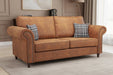 Olympia Tan 3 Seater Sofa – Classic Faux Suede - Luminex FurnitureSofasoakland_sofa_tan_3_seater