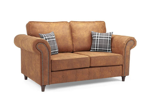 Olympia Tan 3+2 Sofa Set – Classic Faux Suede - Luminex FurnitureSofasoakland_sofa_tan_3_2_set