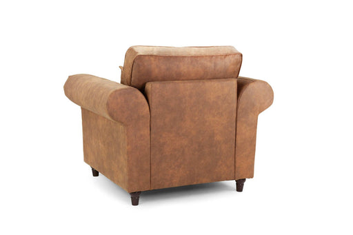 Olympia Tan Armchair – Classic Faux Suede Design - Luminex FurnitureOccasional Chairsoakland_sofa_tan_armchair