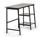 Ophelia Smoked Glass Desk – Modern Minimalist Design - Luminex FurnitureDeskCHI016