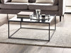 Ophelia Square Coffee Table Smoked Glass - Luminex FurnitureCoffee TableCHI020