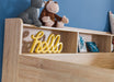 Orbit Bunk Bed with Storage – Sonoma Oak - Luminex FurnitureBunk BedORI001