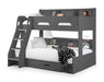 Orbit Triple Sleeper Bunk Bed with Storage – Anthracite - Luminex FurnitureBunk BedORI502