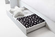 Orbit Triple Sleeper Bunk Bed with Storage – White - Luminex FurnitureBunk BedORI501