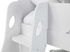 Orbit Triple Sleeper Bunk Bed with Storage – White - Luminex FurnitureBunk BedORI501