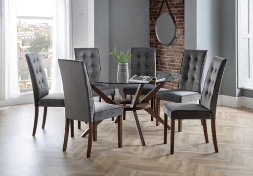 Orlan Velvet Dining Chairs – Set of 2 - Luminex FurnitureChairsMAD102