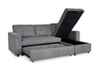 Orleans Grey Corner Sofa Bed with Storage – Universal Design - Luminex FurnitureSofasorla_sofabed_grey_universal_corner
