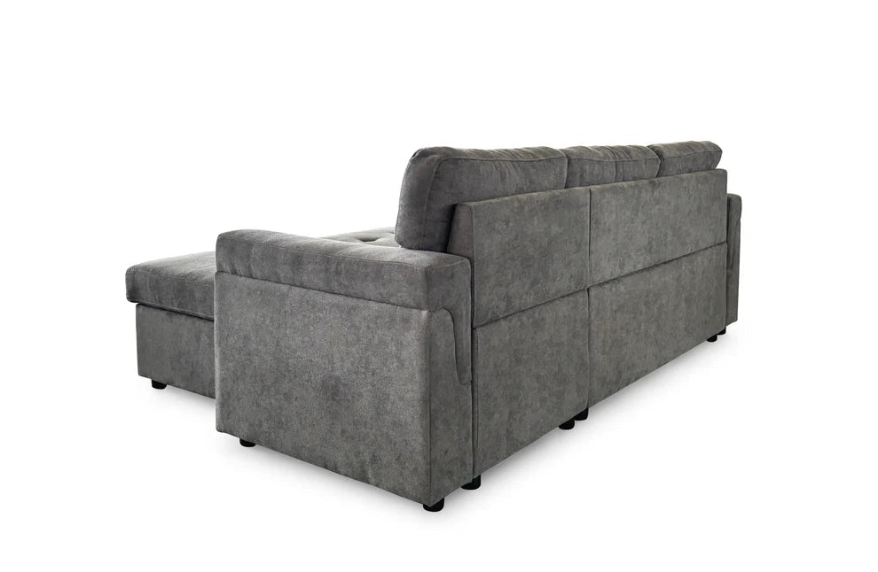 Orleans Grey Corner Sofa Bed with Storage – Universal Design - Luminex FurnitureSofasorla_sofabed_grey_universal_corner