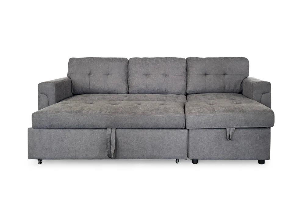 Orleans Grey Corner Sofa Bed with Storage – Universal Design - Luminex FurnitureSofasorla_sofabed_grey_universal_corner