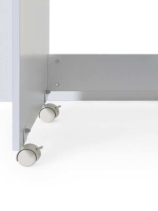 Ormsby Mid Sleeper Bed with Storage & Desk – All White - Luminex FurnitureMid SleepersOTI001