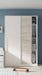 Orvella Arctic White & Oak Effect Sliding Door Wardrobe - Luminex FurnitureWardrobe3209