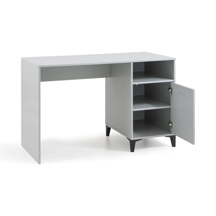 Otto Desk – Industrial Locker Style in Grey & Black - Luminex FurnitureDeskLAK005