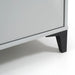 Otto Desk – Industrial Locker Style in Grey & Black - Luminex FurnitureDeskLAK005