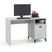 Otto Desk – Industrial Locker Style in Grey & Black - Luminex FurnitureDeskLAK005