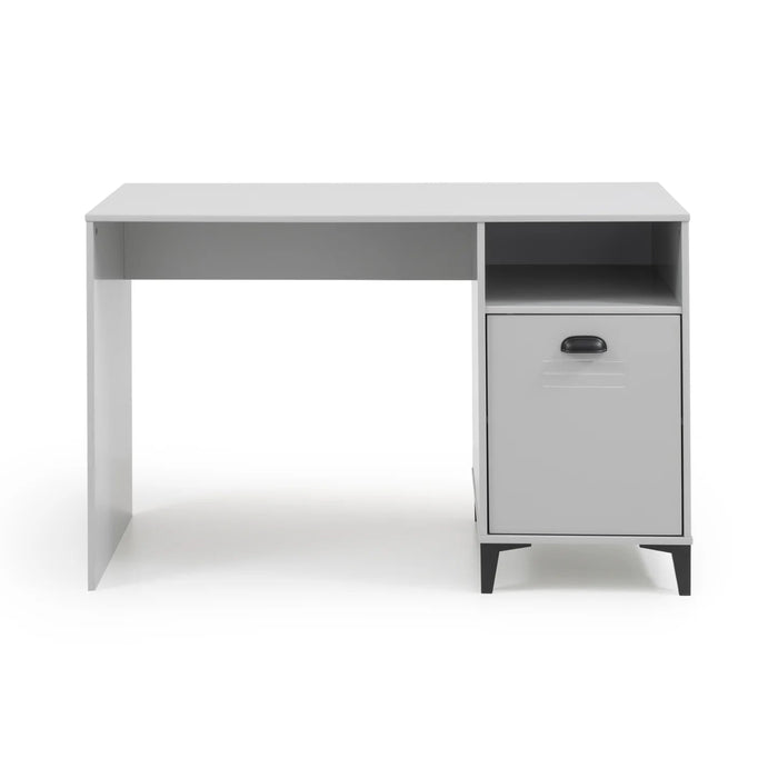 Otto Desk – Industrial Locker Style in Grey & Black - Luminex FurnitureDeskLAK005