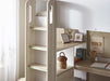 Oxley High Sleeper Bed with Desk & Storage – Pale Wood & White - Luminex FurnitureHigh SleepersOCE001