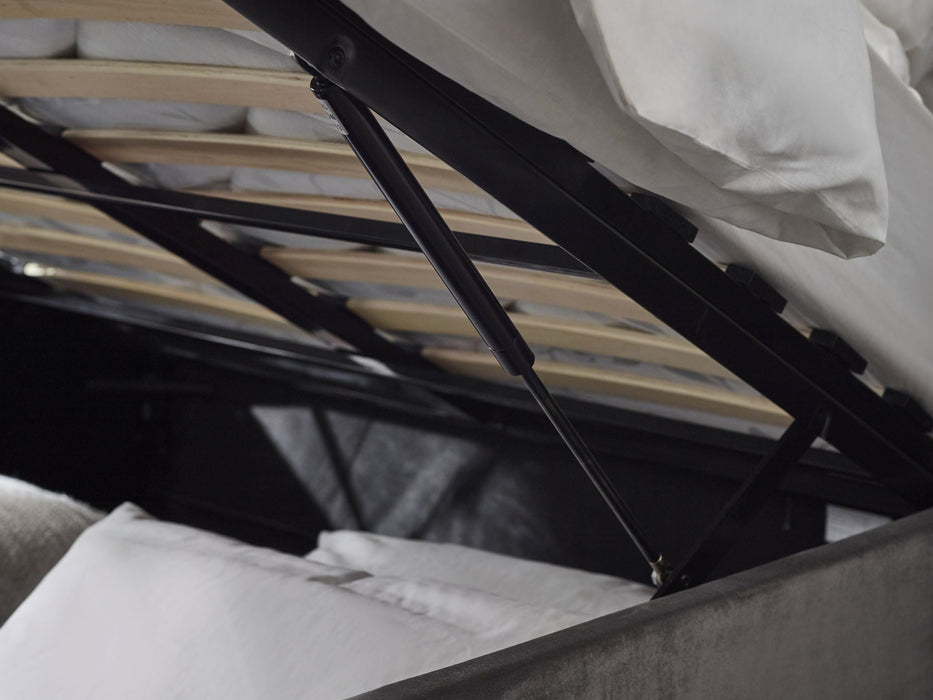 Paloma Ottoman Storage Bed - Luminex FurnitureFabric BedsSHO202