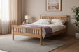 Pamplona Solid White Oak Bedstead - Luminex FurnitureWooden BedsBER201