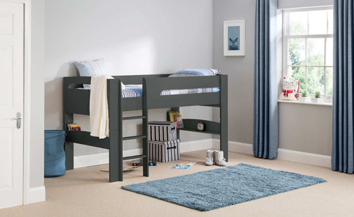 Pemberton Mid Sleeper Bed – Anthracite - Luminex FurnitureMid SleepersPLU105