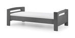 Pemberton Mid Sleeper Bed – Anthracite - Luminex FurnitureMid SleepersPLU105