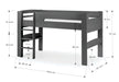 Pemberton Mid Sleeper Bed – Anthracite - Luminex FurnitureMid SleepersPLU105