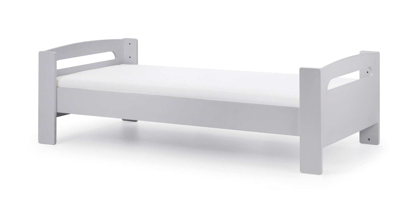 Pemberton Mid Sleeper Bed – Dove Grey - Luminex FurnitureMid SleepersPLU101